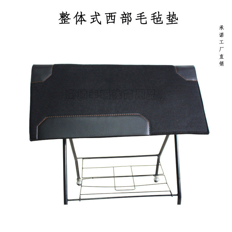 马鞍毛毡马鞍垫加厚马术减震垫西式骑马鞍垫透气西部垫马术