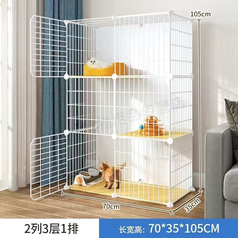 猫笼子舍室内猫咪别墅猫屋自由空间猫家用成年猫笼大猫柜猫咪围栏