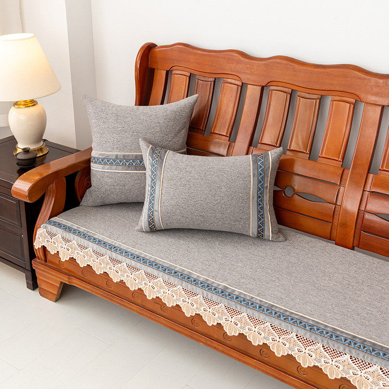 新中式四季老式用木质沙发坐垫加厚加硬防滑实木座垫沙发垫海新品