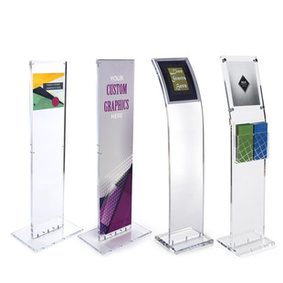 汽车4s店水牌工厂广告牌亚克力落地定制立式参数显示牌外贸订做