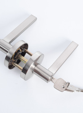 卧室门锁锌合金执手锁803系列实木门门锁具卫生间静音三杆执手锁