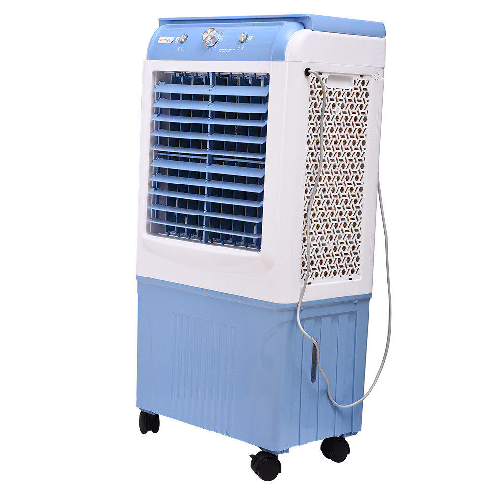 冷风机工厂车间大功率大面积制冷水冷户外用移动制冷家用空调扇