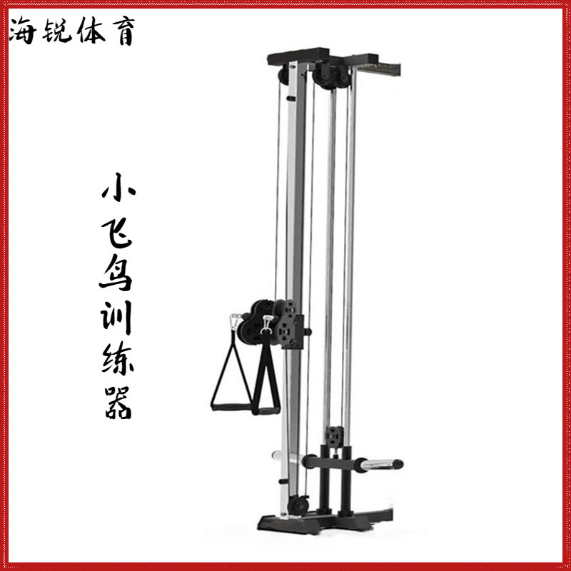 多功能综合锻炼健身器背部肌肉力量训练小飞鸟龙门架单边高低拉背