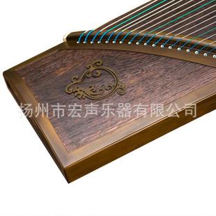 扬州龙凤呈祥声楠木宏古筝/薄型回纹弹拨乐器厂家直销可定制图案