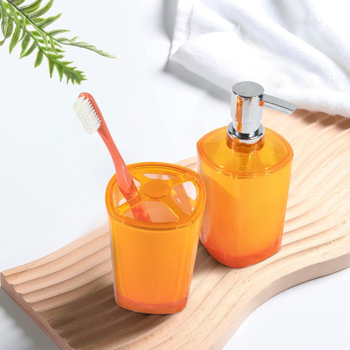 时尚几何四件套简约式欧美洗牙刷架套装外销漱口杯套装