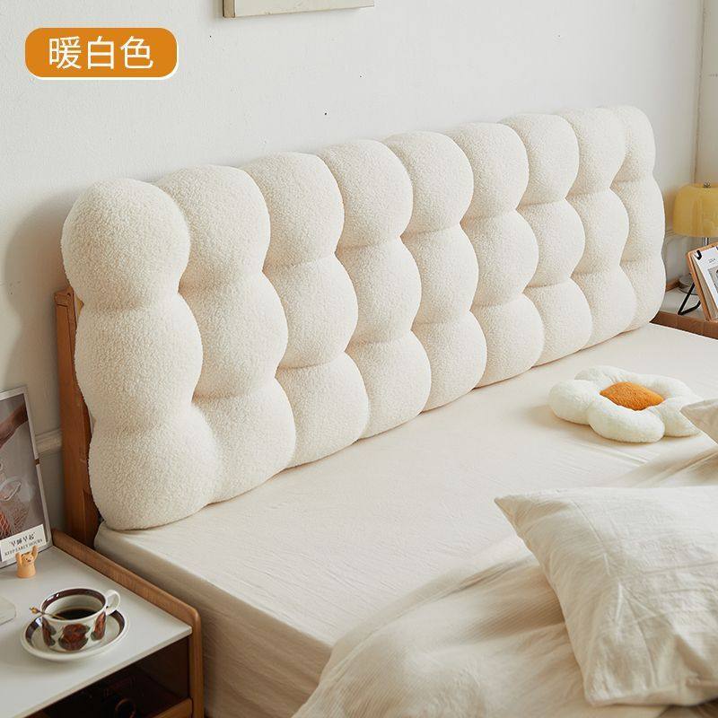 2024新款床头靠垫榻榻米靠背全包万能简约床上靠枕护腰卧室床头罩,居家布艺,靠垫/抱枕,淘宝优惠券,粉丝福利购,淘宝优惠卷