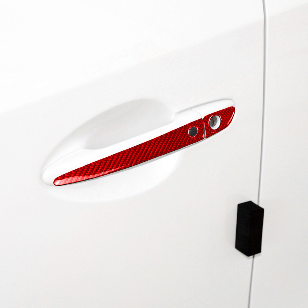 热销适用拉手cx-5外门马自达装饰贴配件17-18款碳纤维车内饰改装