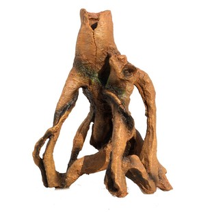 瑞麒爬宠箱创意仿真沉木树干树根鱼缸草缸装饰躲避屋爬虫水族造景