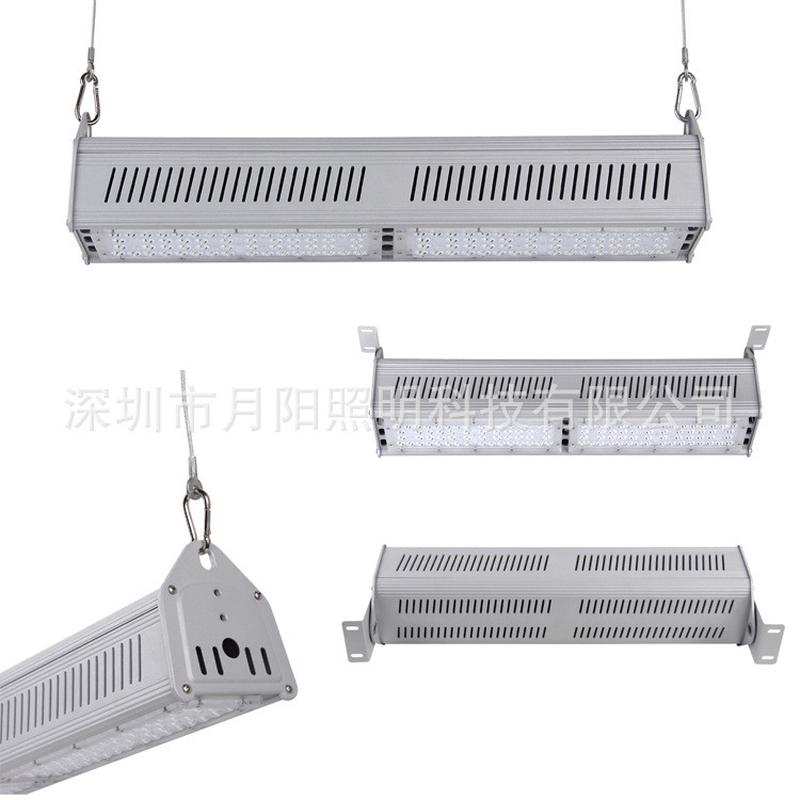 直销 中高端IP68LED高棚灯100W工矿灯 铝外壳条形大功率工矿