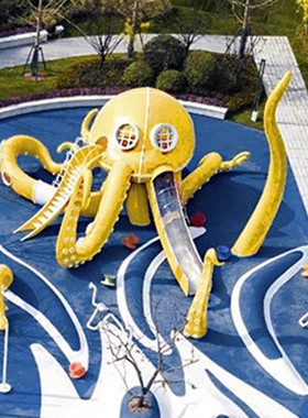 雕塑不锈钢滑梯设备园林蹦床游乐场户内外金属铁艺桥廊螺旋公园架