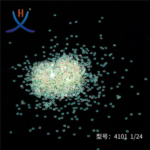 4101色彩斑斓闪光带砖石闪粉流麻的首选亚克力新款美甲亮片