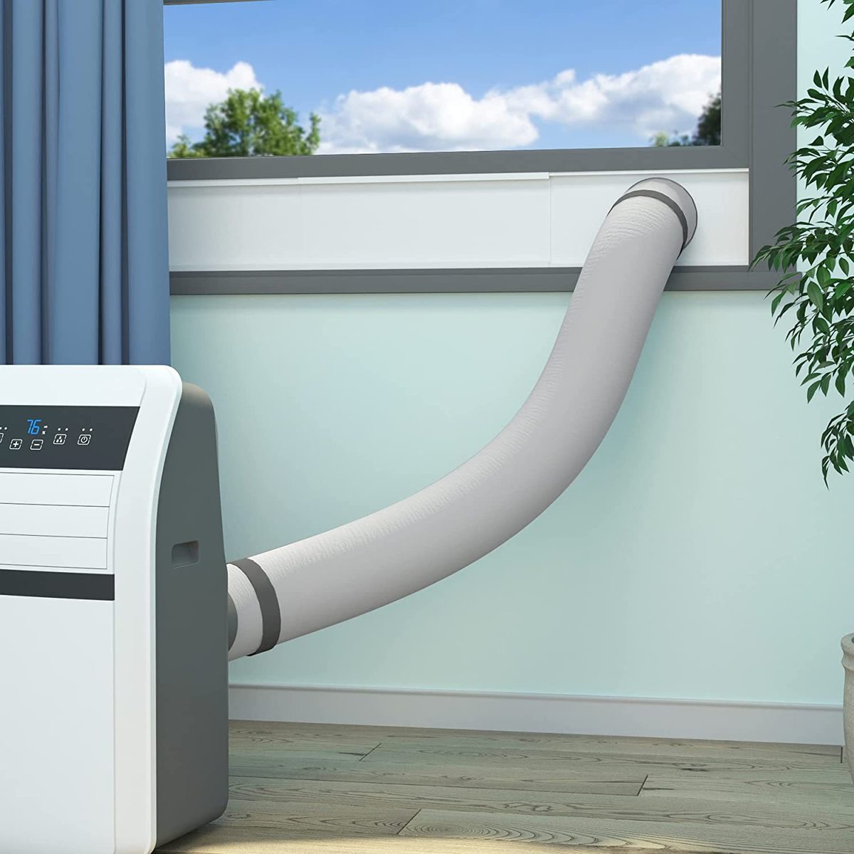 厂家直供移动空调软管保护套便携式空调排气管绝缘软管套隔热防尘