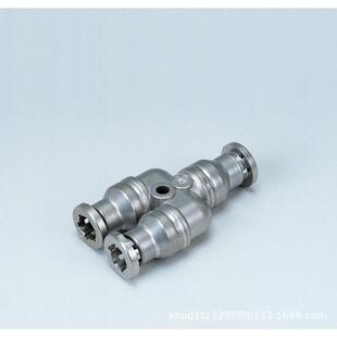 热销不锈钢pisco接头三通sse4sse6sse8sse10sse12sse16