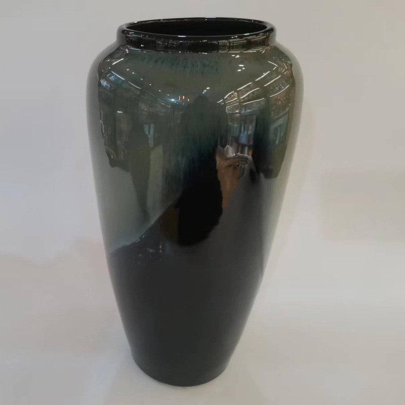 热销时尚陶瓷花瓶轻奢客厅摆件插干花家居摆设样板间玄关装饰品