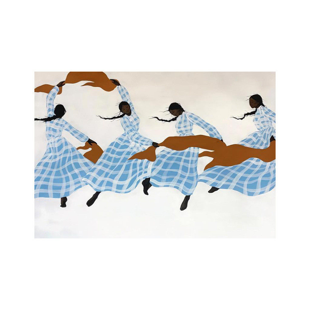 中古奶油风客厅沙发后面背景墙高级感餐厅网红装饰画小众艺术挂画