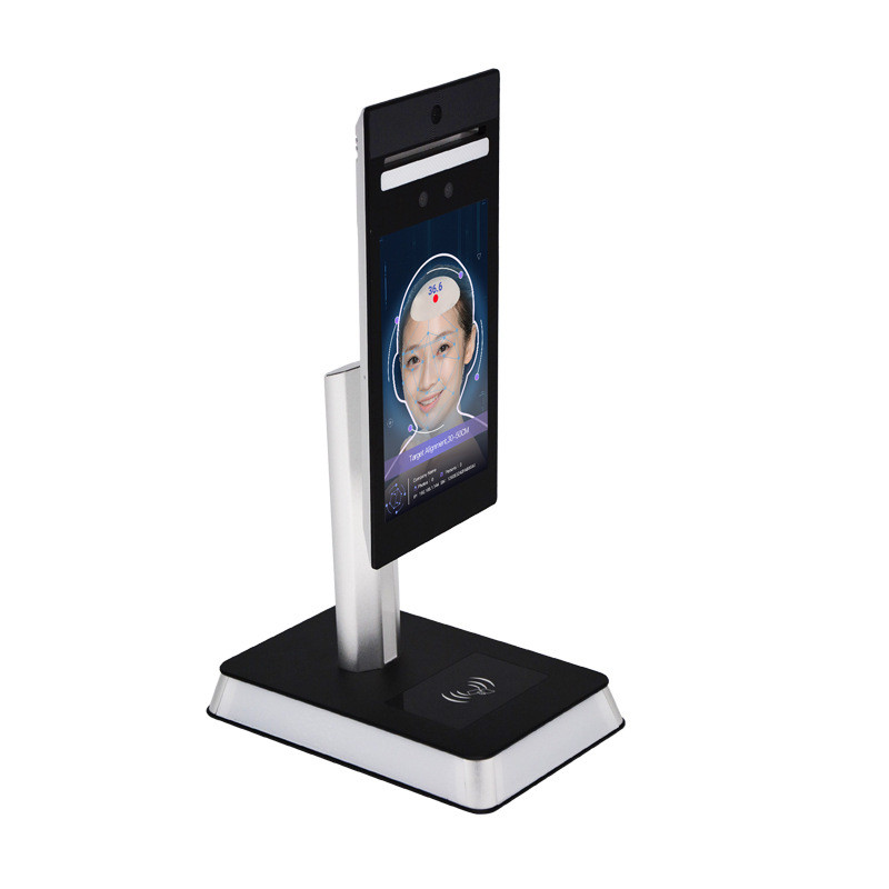 热销人脸检测人脸识别8寸安卓ips液晶屏平板式高亮系统人脸识别终