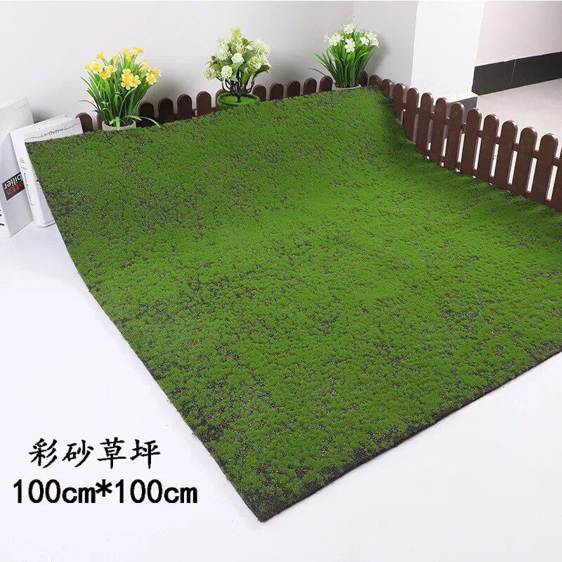 仿真苔藓绿色假青苔背景植物墙装饰草坪微景观仿真苔藓草皮青苔