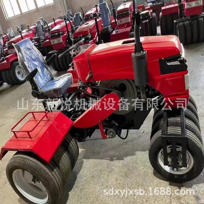 热销防止小麦农作物压地机自走式小麦冻害液压转向镇压机麦田压实