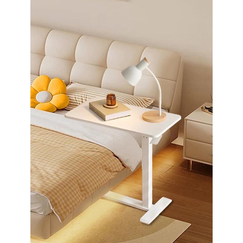 可移动床边桌子站立式办公懒人气动升降小桌波席当笔记本电脑桌