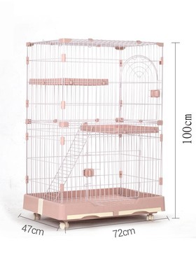 风宠csn系列宠物猫笼双层猫别墅三层猫笼子宠物用品猫狗寵物窩