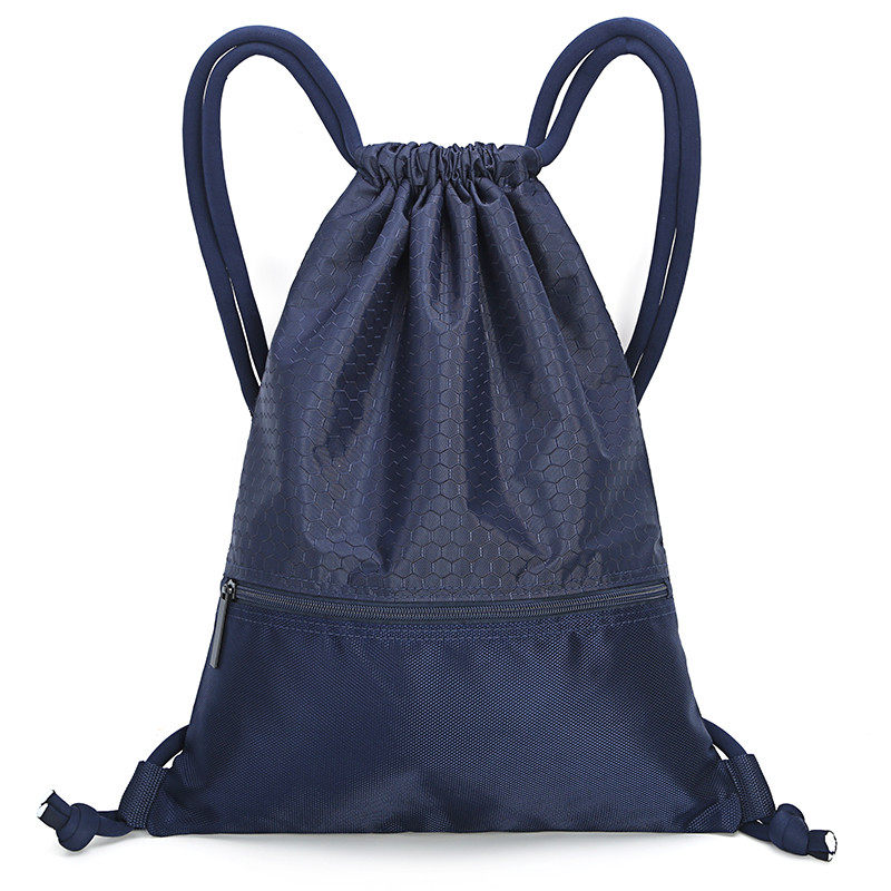 篮球包双肩收纳袋子束口健身抽绳背包训练登山运动装备足球篮球袋