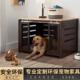 狗笼子木质宠物柴犬室内中型犬小型犬狗狗围栏家用带厕所分离狗笼