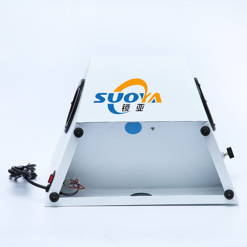 斜式磨砂小型干喷喷砂机白色凌形 除杂质除手动金属首饰除锈表面