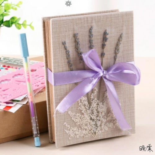 粘贴收集册5寸相册折叠式diy手工纪念册干花拉页手风琴创意本韩文
