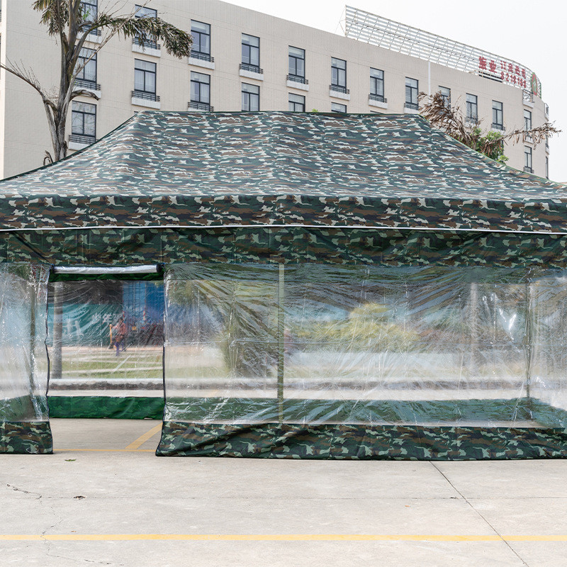 四面透明伸缩雨棚布广告帐篷印字户外折叠遮阳棚围四角摆摊伞遮雨