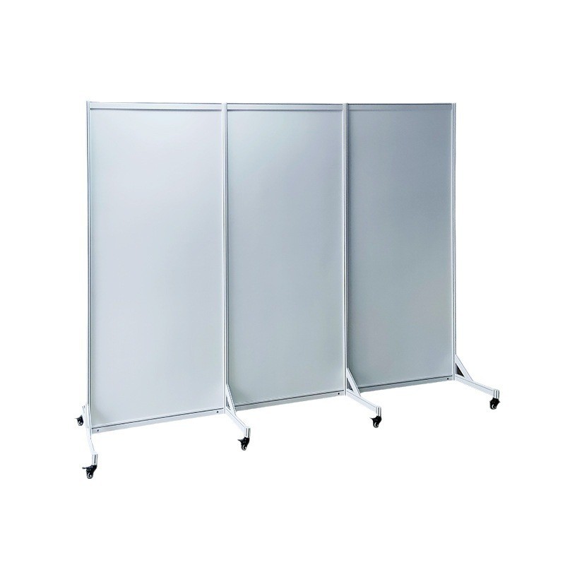 便携折叠作品展览展板带轮屏风展架活动广告宣传书画展览板批发