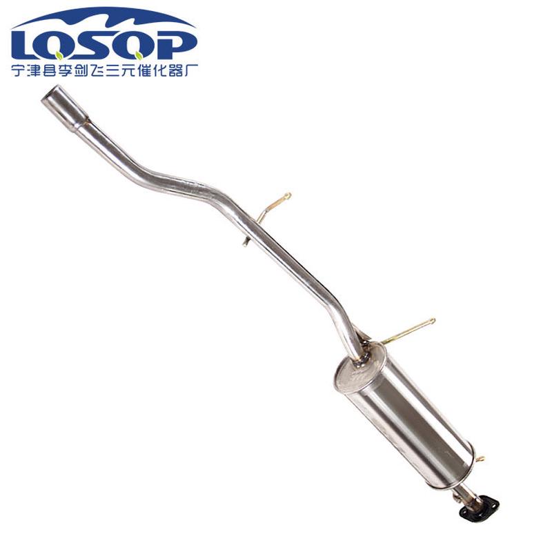 热销厂家直供消声器适用于东风小康465q后节凸汽车静音排气管头消