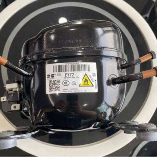 热销原装迷你型华光牌ey72(r600a)ey68l万宝小冷量段压缩机