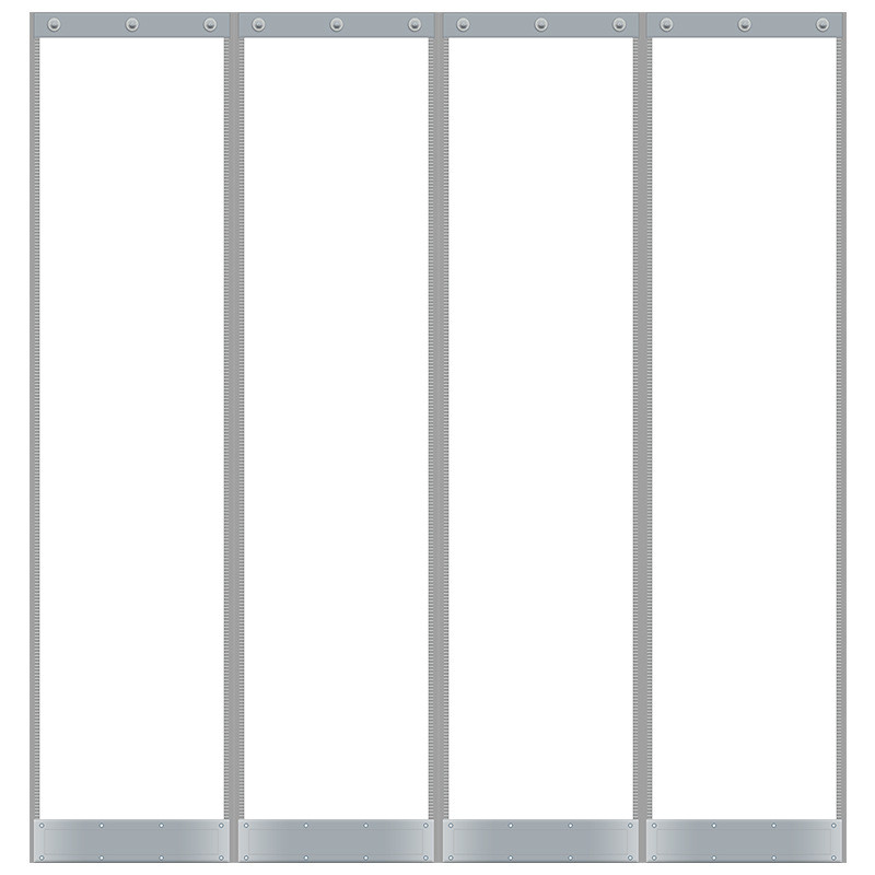 隔热隔冷门帘商用空调隔断帘子店铺透明挂帘塑料防风pvc软玻璃皮