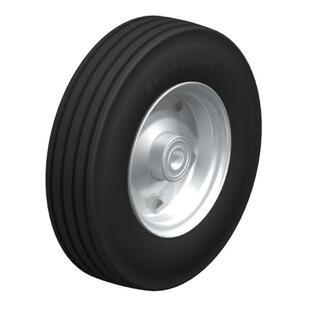 飞机维修梯架工具车牵引实心车用高弹性物流橡胶轮胎单轮