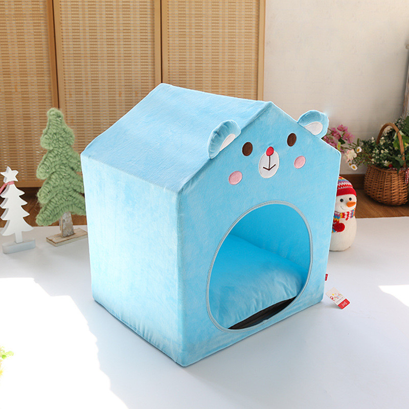 秋冬帐篷比熊狗窝动物宝宝窝笼泰迪petstyle狗狗温暖舒适