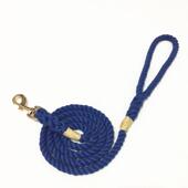 牵宠棉绳厂家现货1.2cm三股货源编织牵引带宠物用品狗链狗绳