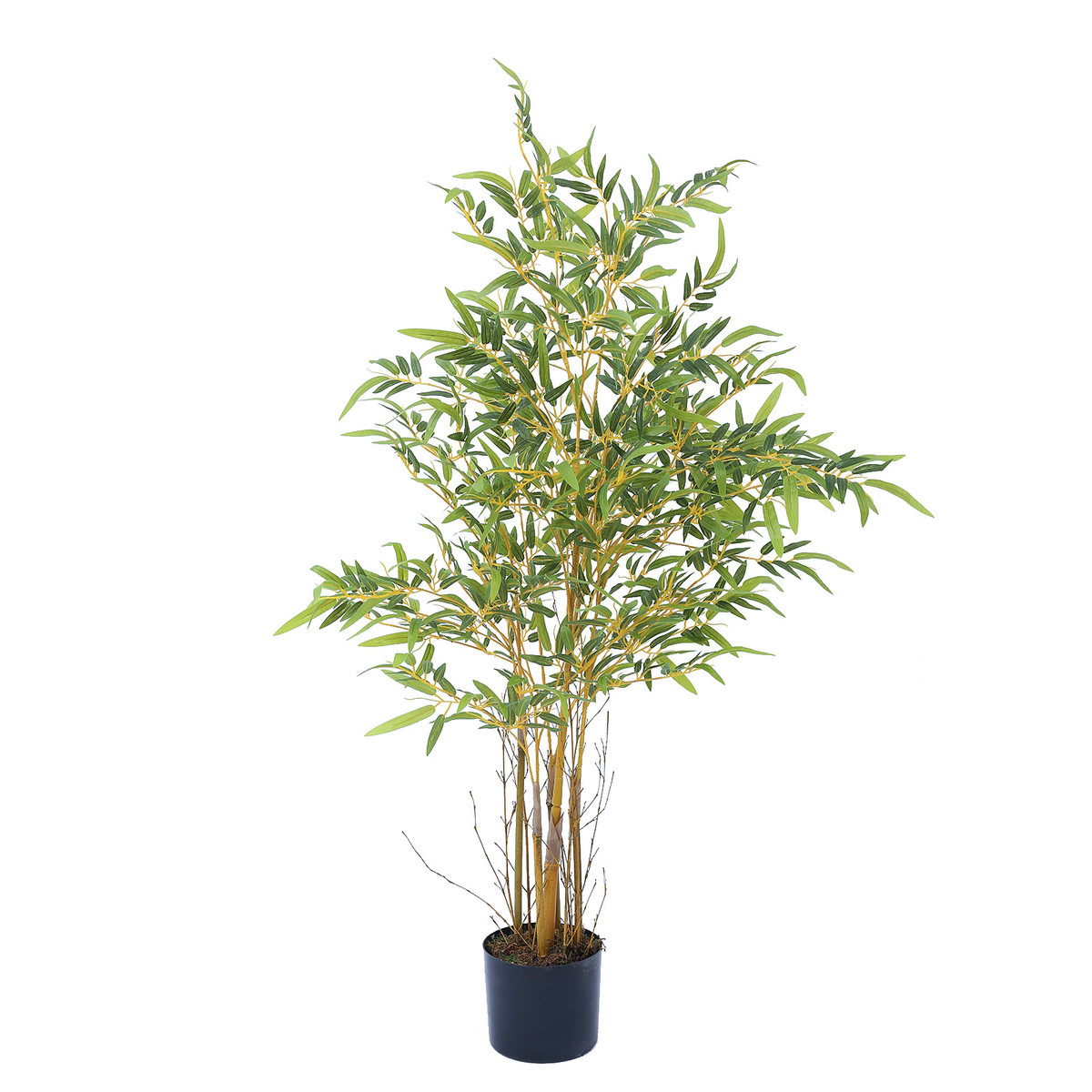 仿真竹子树小竹布景假竹子仿真植物中式软装庭院造景装饰工装叶