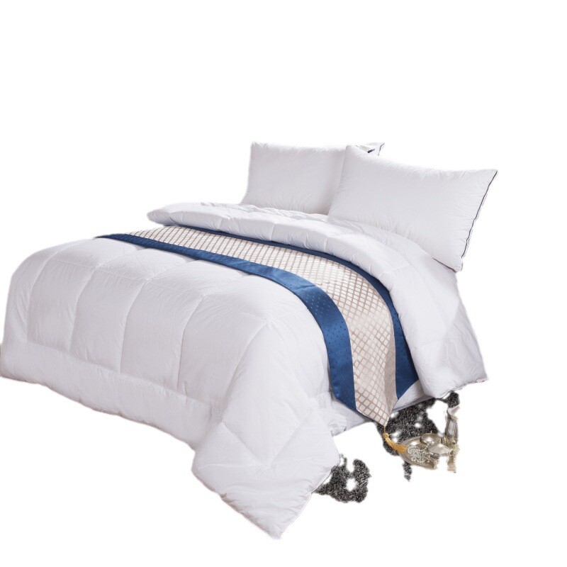 加厚整张定制酒店客房被芯可棉不变形宾馆棉被芯加厚羽丝棉四季被