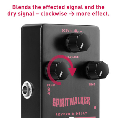 热销satones801spritwalker混响单块效果器延时
