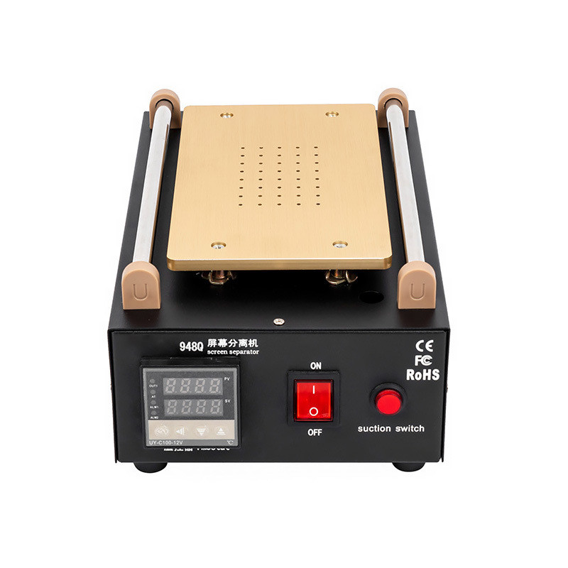 热销手机液晶屏幕拆屏屏948q内置真空泵恒温加热台分离器拆机分离