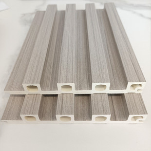 定制竹木纤维格栅板空心格栅吊顶隔断板墙面材料电视背景墙装饰板