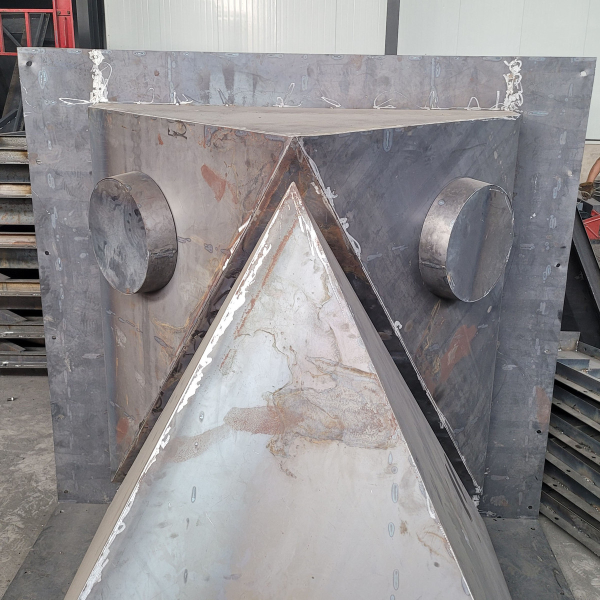 热销鱼礁岛模具海洋牧场人工鱼礁巢三角形鱼礁岛模具鱼模具岛钢模