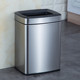 轻奢不锈钢垃圾桶ktv酒店客房方形无盖卫生间客厅家用办公室纸篓