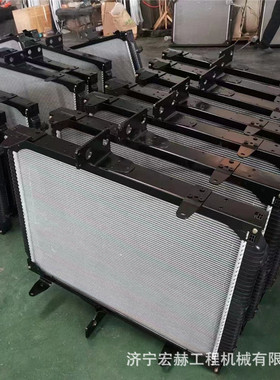 热销装载机水箱sem660bsem650sem630散热器油散铜芯散机油加厚