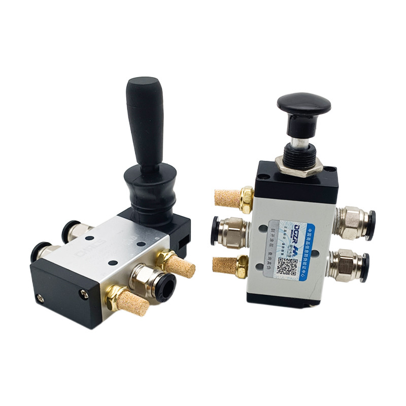 气动开关手动阀4H210-08二位五通手拉阀4R210-08换向手扳阀310-10