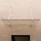 雨棚厂家户外庭院别墅玻璃遮阳棚不锈钢雨棚不锈钢玻璃雨棚配件