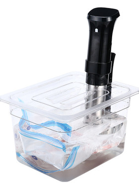 热销sous vide container11lpc塑料盆低温定煮机容器水箱可慢 制