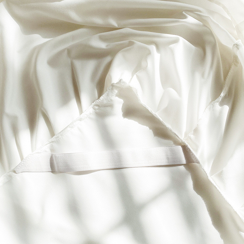 wm9a落地夏季床裙式床罩单件床套保护罩批发荷叶裙花边包围床单床