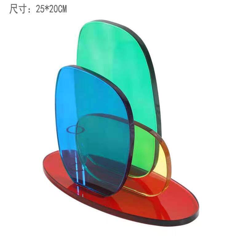 现代简约插花瓶拼接水晶摆件售楼部客厅茶几电视柜桌面装饰品彩色