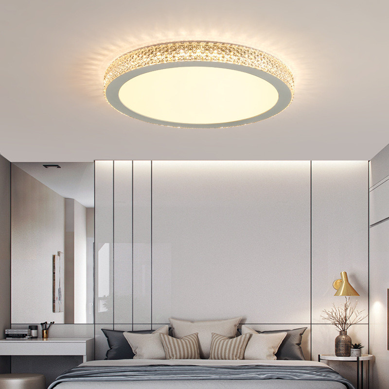 广东中山现代简约新款家用大气创意温馨浪漫房灯灯饰主卧室吸顶灯